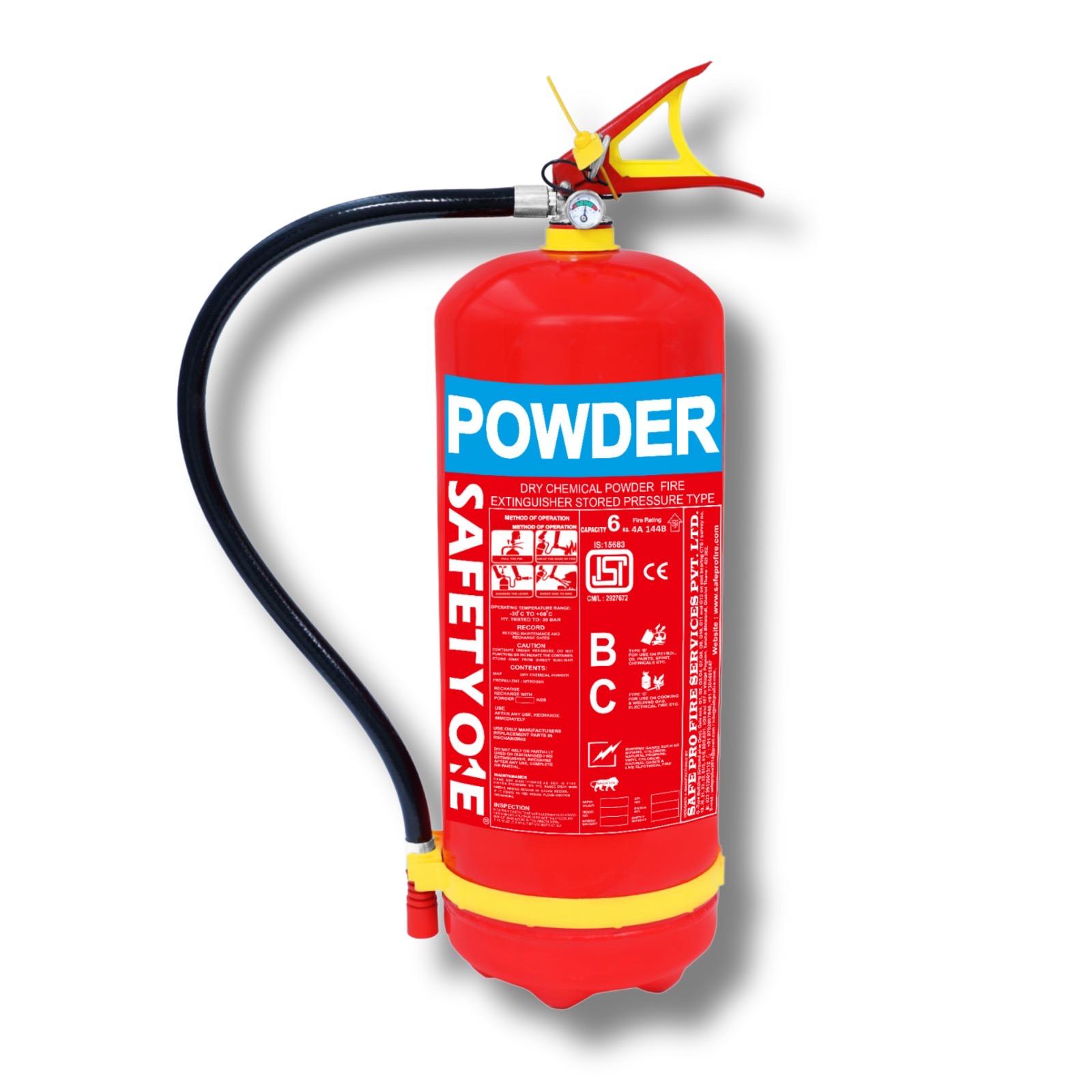 Restaurants - ABC Fire Extinguisher - 6 Kg
