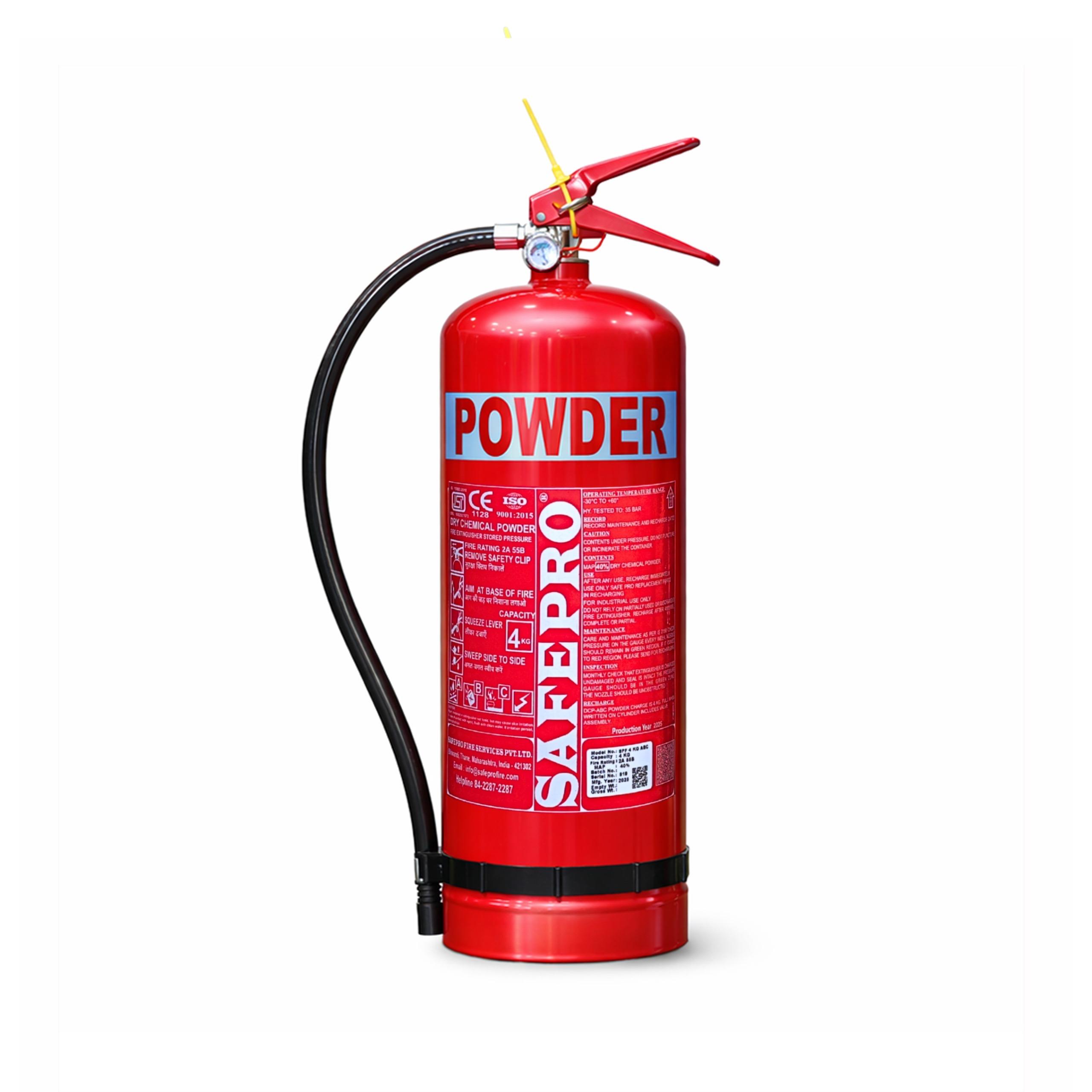 Restaurants - ABC Fire Extinguisher - 4 Kg